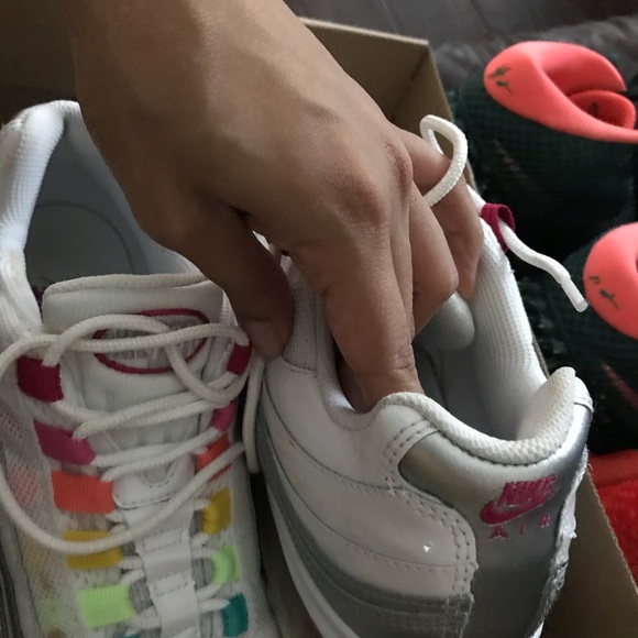 Nike air max 24-7 7y rainbow - Picture 2 of 5